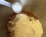 A picture of step 1 of Gluten Free~ Almond and Cocoa Truffles covered in Vanilla or Milk Chocolate.