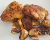 Foto del paso 6 de la receta: Pollo a la mostaza al horno con setas Shiitake
