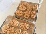 Bánh cuộn táo quế bằng bột nguyên cám EatClean