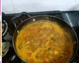 A picture of step 2 of Chevda Chana.