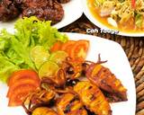 Cumi Bakar Pedas Manis langkah memasak 4 foto