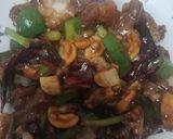 Gambar langkah 10 resipi Ikan Dori Kung Pao.