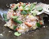 A picture of step 1 of Upma.