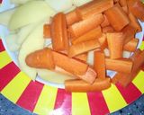A picture of step 5 of Meet kebab with pateto.