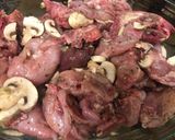 Foto del paso 2 de la receta: 377. Conejo asado con salsa gorgonzola (principal carne)