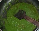 A picture of step 5 of Palak Paneer.