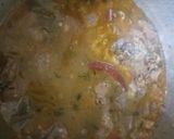 A picture of step 6 of Awadh special yakhni pulao.
