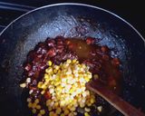 A picture of step 7 of BBQ Beans.