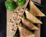 चीज़ चिली कॉर्न सैंडविच (Cheese chilli corn sandwich recipe in Hindi) रेसिपी चरण 1 फोटो