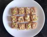 A picture of step 6 of Paneer Jaggery Burfi.