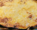 A picture of step 7 of Quiche with Jamón Ibérico and Manchego Cheese.