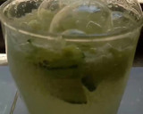 A picture of step 4 of Cucumber mocktail 🥒🍸🍸🍸.