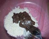 Foto langkah ke 3 dari resep Pie coklat teflon eggless.