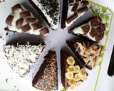 A picture of step 9 of Brownie pizza.