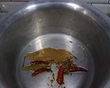 A picture of step 2 of Jeera Rice.