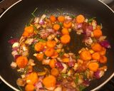 A picture of step 5 of Chicken & chorizo paella.