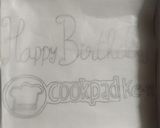 Foto langkah ke 1 dari resep Cake Special Ultah Cookpad.