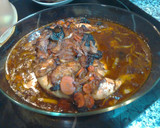 Foto del paso 5 de la receta: Pollo a la Barriga, al Vino Tinto con Ciruelas