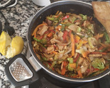 Foto del paso 4 de la receta: Fideos chinos con tofu