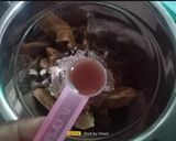 A picture of step 3 of Chikoo Chocolate Milkshake (Sapota Chocolate Milk Shake).