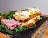 A picture of step 10 of Croque Madame: The Ultimate Grilled Sandwich.