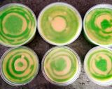 Foto langkah ke 9 dari resep Puding Pandan Roti Tawar.
