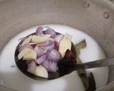 Foto langkah ke 1 dari resep Sayur Santan Daun Singkong Pete Aroma Ikan Asap.