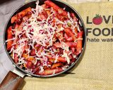 A picture of step 3 of Pink Pasta.