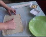 Foto del paso 1 de la receta: Caramelos de Hojaldre rellenos de chocolate Blanco y Azúcar Glass