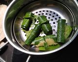 Hình bước làm 5 của món Ăn dặm cho bé: Bánh lá sốt bơ sữa