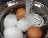 Foto langkah ke 5 dari resep 72. Telur Asin Homemade Anti Ribet (Metode Balur,Tanpa Direndam).