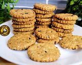 A picture of step 1 of Baked Crispy Crunchy Cheesy Spicy Matri Crackers.