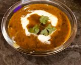A picture of step 2 of Dal makhani.