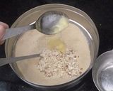 A picture of step 4 of Haridal laddoo.