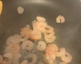 Foto del paso 3 de la receta: Espaguetis konjac con crema de queso azul y gambas