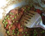 A picture of step 3 of Matar paneer #Cookpad.