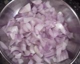 A picture of step 8 of White choley in punjabi style.