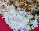 A picture of step 2 of Sago Vada.