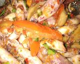 Foto langkah ke 3 dari resep Cumi asin bakso balado.