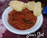 A picture of step 3 of Easy Tomato Chutney or Dip.