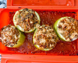 Foto del paso 6 de la receta: Calabacines rellenos de quinoa y verduritas