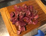 Une image de l'étape 11 de Bœuf aux carottes jaunes, piment vert doux et oignon de roscoff.