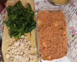 Foto del paso 4 de la receta: Pastel de vegetales y pollo gratinado 🤩