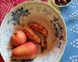 A picture of step 1 of Fruits and Nuts Platter.