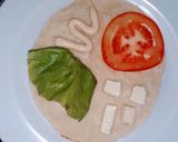 Foto del paso 2 de la receta: Fajitas de Jamón, Queso y Tomate