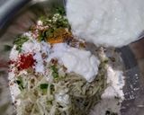 A picture of step 2 of गुजराती लौकी के थेपला (louki ke thepla recipe in hindi).