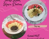 Foto langkah ke 6 dari resep Serabi Merdeka kuah kinca durian.