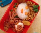 Foto langkah ke 10 dari resep BENTO SIMPLE #harianaknasional2019 #isitempatbekalanak.