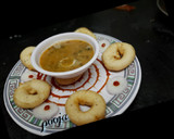 A picture of step 13 of Vada sambar.
