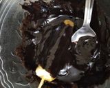 A picture of step 3 of Banana caramel dessert.